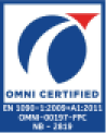 Omni EN certification logo